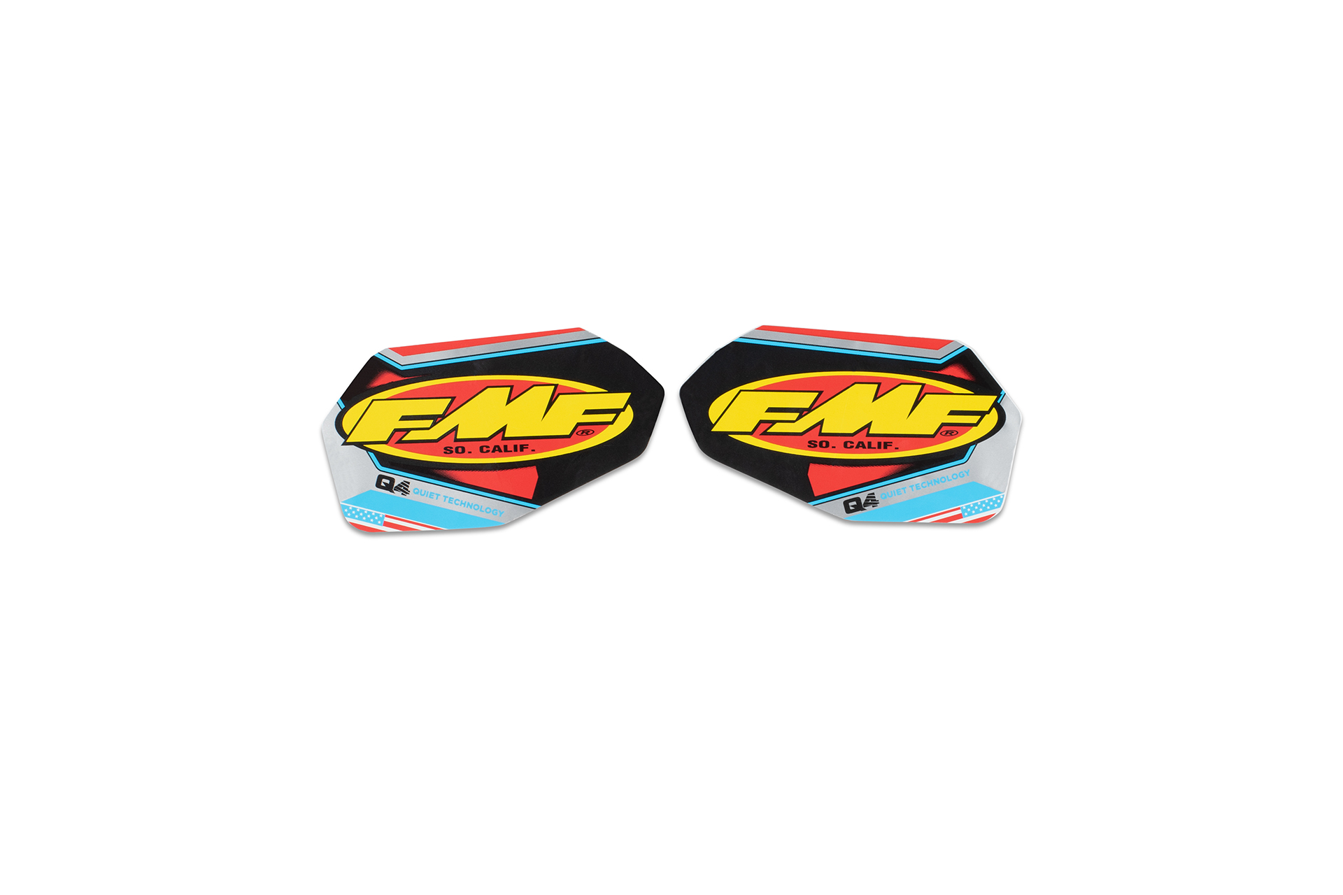 FMF Q4  2-PART LOGO DECAL REPLACEMENT 1807