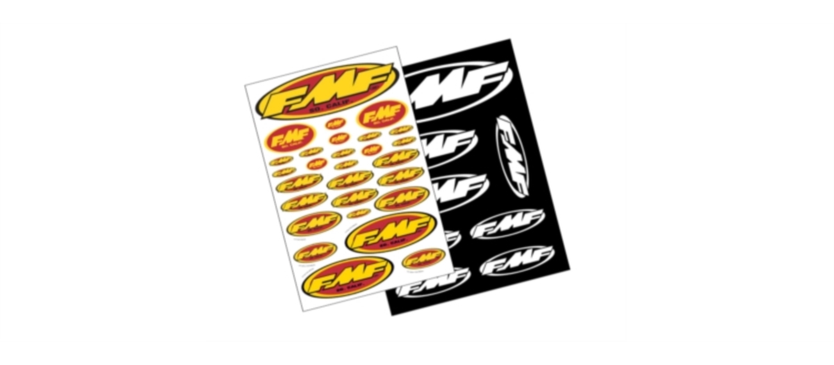 FMF RETRO YAMAHA FCTRY 4.1 RCT REPLACEMENT WRAP DECAL