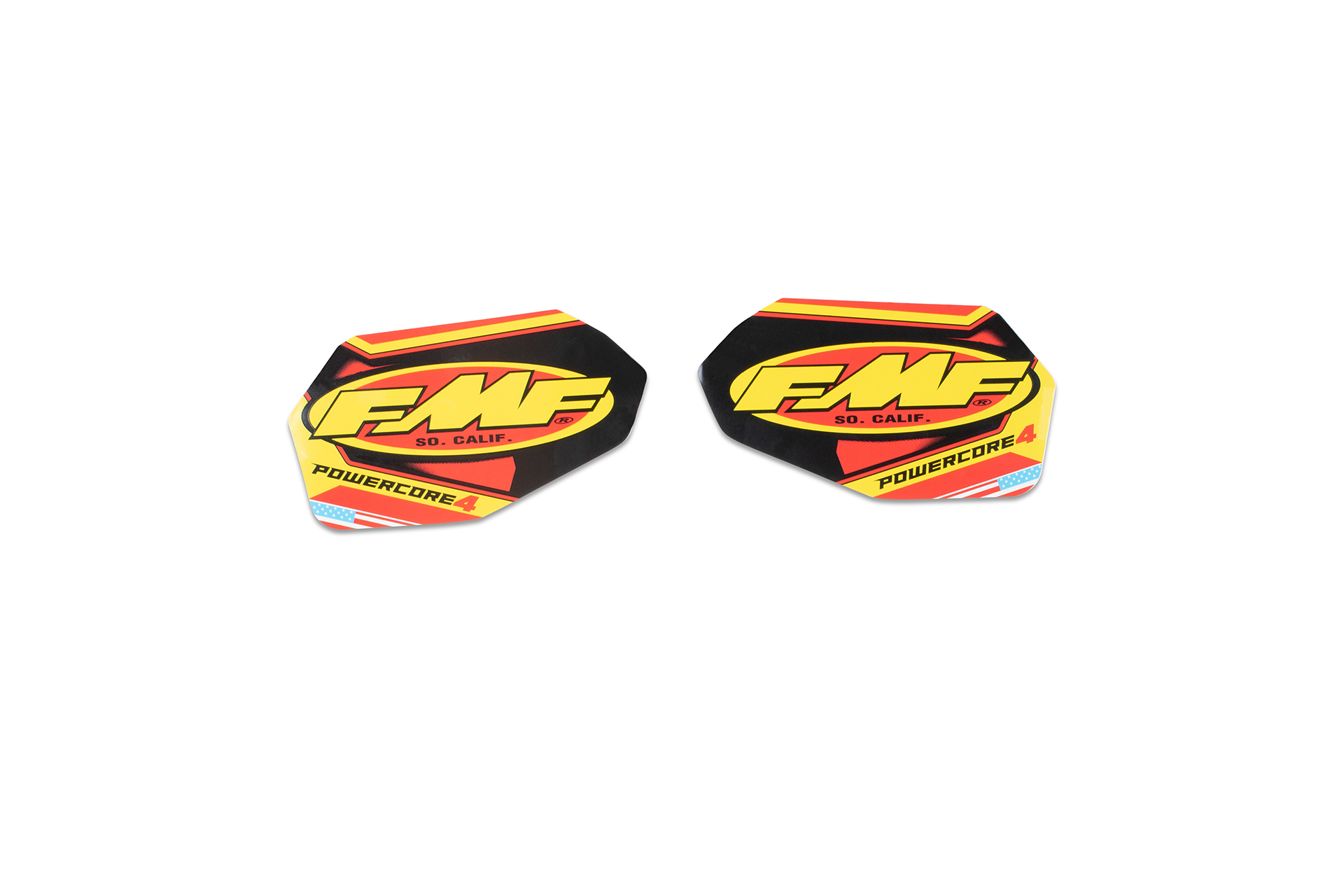 FMF POWERCORE 4  2-PART WRAP LOGO DECAL REPLACEMENT