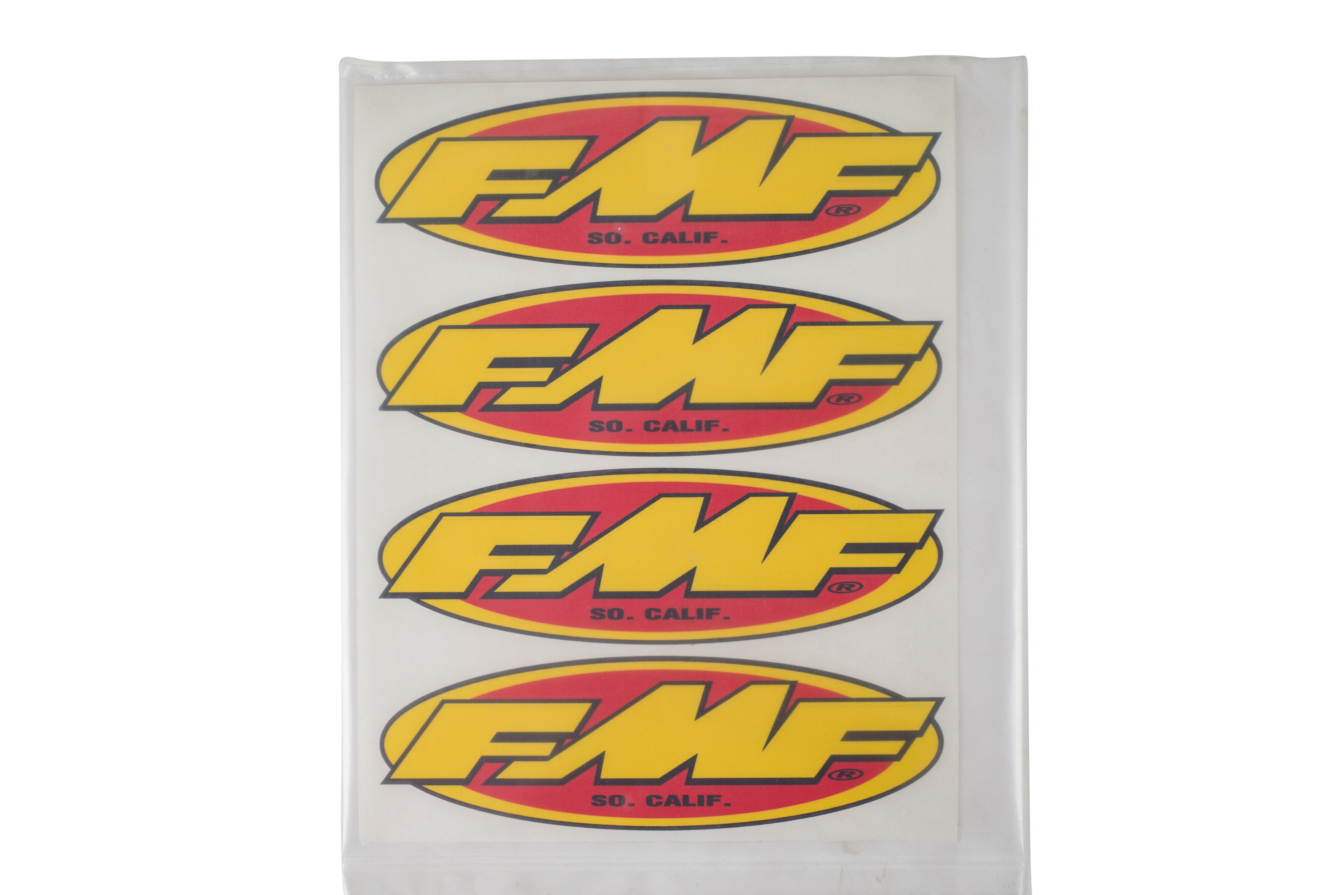 FMF OVAL 7" IRON ON JERSEY TRANSFER (4 PACK) (014804)